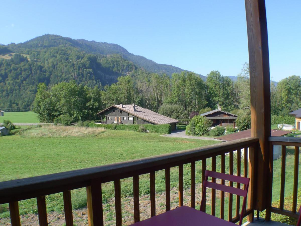 Duplex Confortable Avec Balcon Sud, Animaux Admis Et Parking - Fr-1-629-133 Samoëns Esterno foto